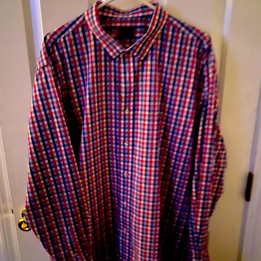 EUC mens button down